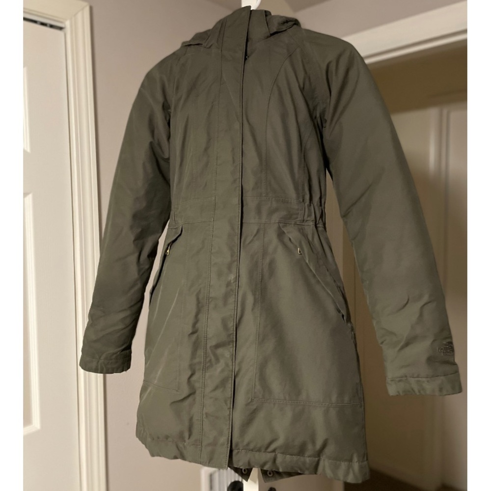 The North Face Down Parka - Olive Green
